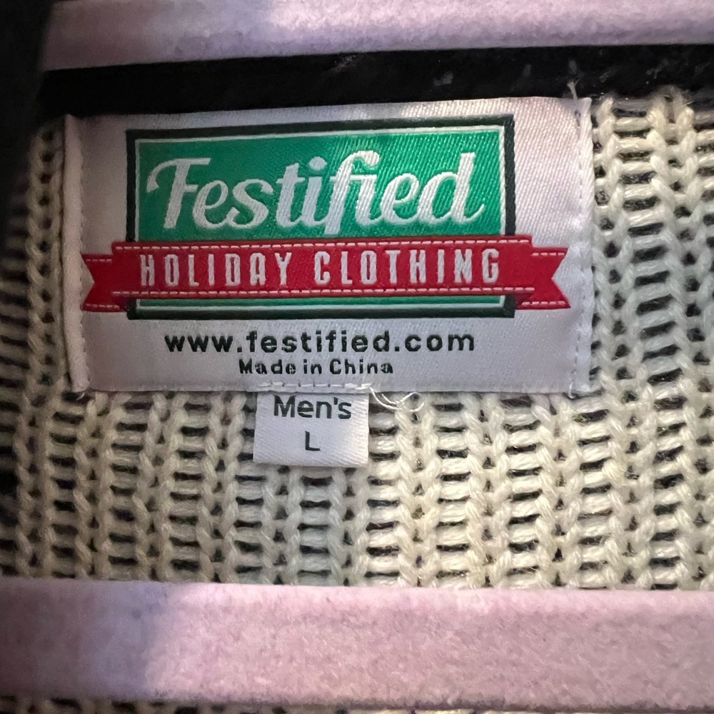 Patriotic Star and Stripe Cardigan - Picture 2 of 3